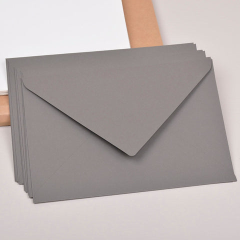 Stefan Papir - Konvolutter C5 Sombre Grey - Norway Designs