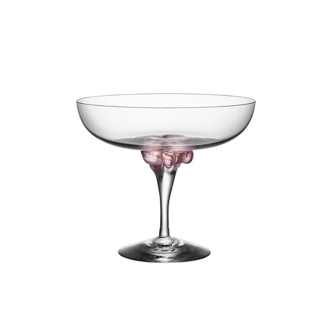 Kosta Boda Sugar Dandy Coupe Cocktailglass Rosa - Norway Designs 