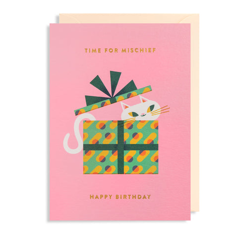 Lagom Design "Time for Mischief - Happy Birthday" Kort - Norway Designs