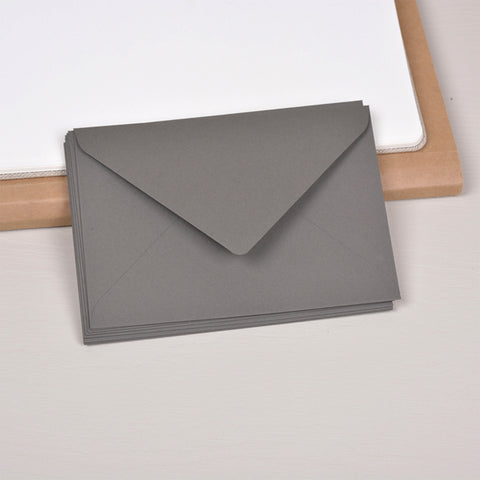 Stefan Papir - Konvolutter C6 Sombre grey - Norway Designs