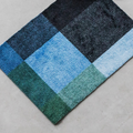 Heymat-Dørmatte Mix Forest Grå/Grønn/Blå - Norway Designs