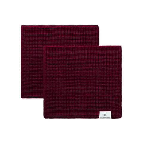 Georg Jensen Damask-3PLY Kjøkkenklut 2pk 27x27cm Carmine Red-Norway Designs