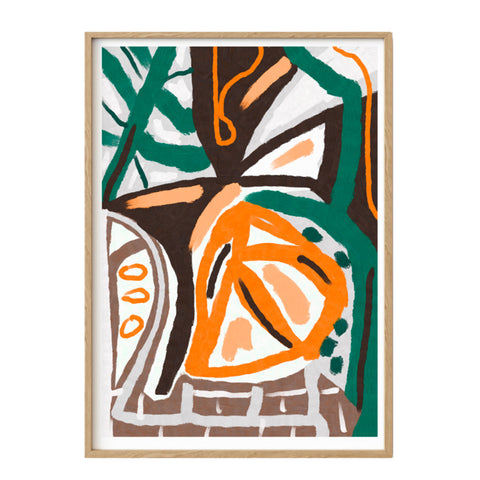 Plakat 50x70cm - "Port de Sóller"