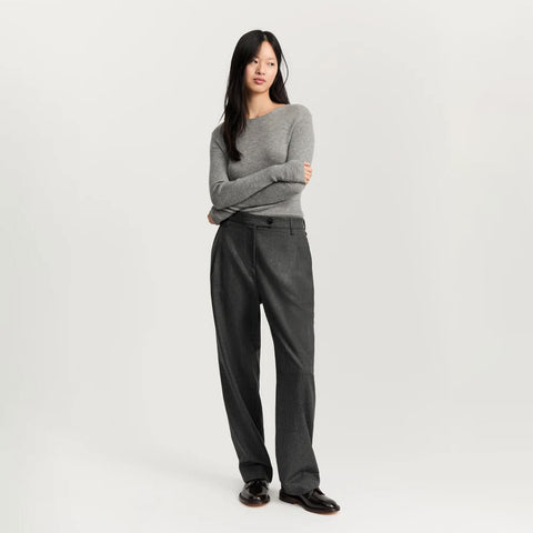 Aiayu-Balder Pant Fine Wool Grey-Norway Designs