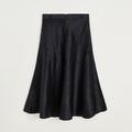 Aiayu Bea Skirt Silk i Black Navy