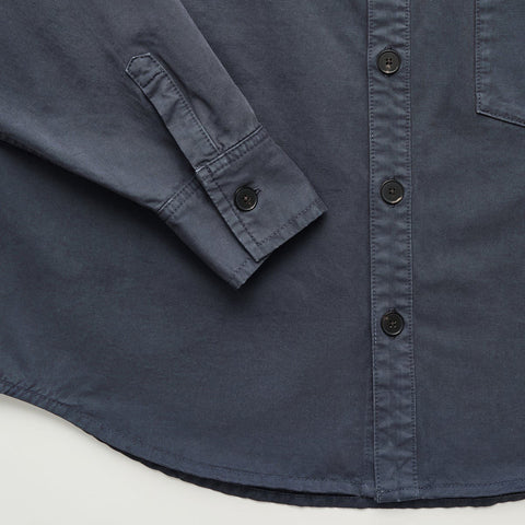 Aiayu-Casy Shirt Cotton Washed Slate-Norway Designs
