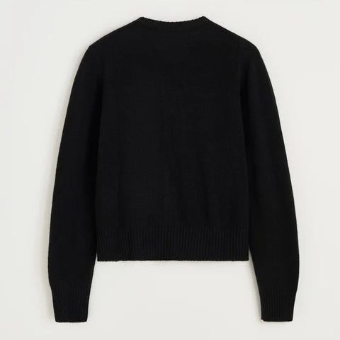 Aiayu-Ingolf Cardigan Cashmere Black-Norway Designs