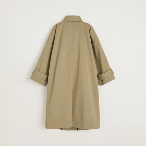 Aiayu_Jo Coat Twill Classic Khaki-Norway Designs