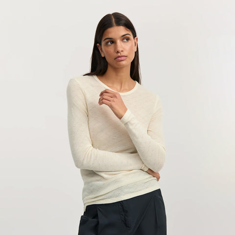 Aiayu-Lumae Long Sleeve Pure Ecru-Norway Designs