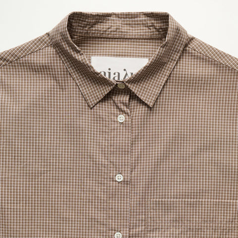 Aiayu_Lynette Shirt_Check_Rutete_Norway Designs