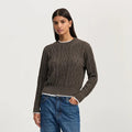 Aiayu-Orenda Sweater llama Smokey Brown-Norway Designs