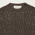 Aiayu-Orenda Sweater llama Smokey Brown-Norway Designs