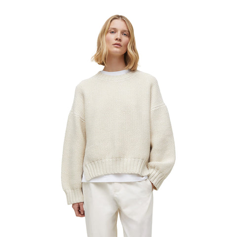 Aiayu-Vetla Sweater-Pure Ecru- Norway Designs
