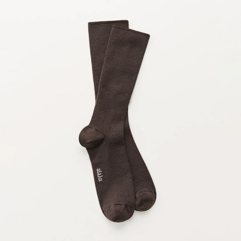 Wool Rib Sokker