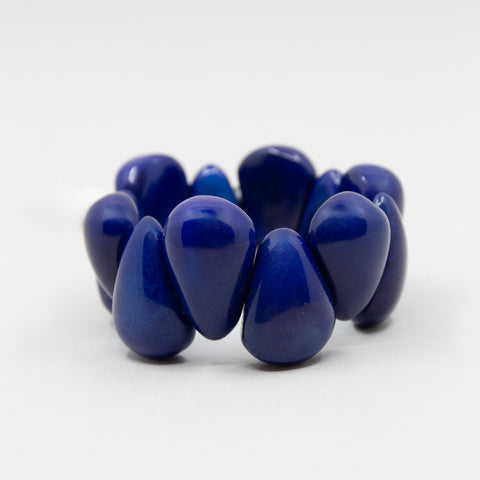 Angélica León - Gota Armbånd Electric Blue - Norway Designs