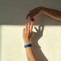 Angelica Leon-Eclipse Armbånd Blå-Norway Designs