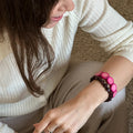 Angelica Leon-Eclipse Armbånd Fuksia-Norway Designs