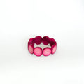 Angelica Leon-Eclipse Armbånd Fuksia-Norway Designs