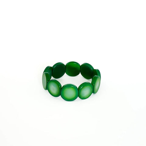 Angelica Leon-Eclipse Armbånd Grønn-Norway Designs