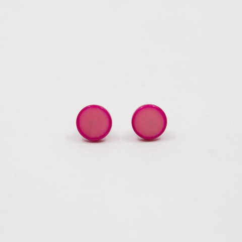 Angelica Leon-Eclipse Øredobber Fuksia-Norway Designs