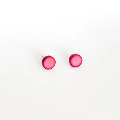 Angelica Leon-Eclipse Øredobber Fuksia-Norway Designs
