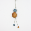 Angelica Leon-Nøkkelring Blå/Brun-Norway Designs