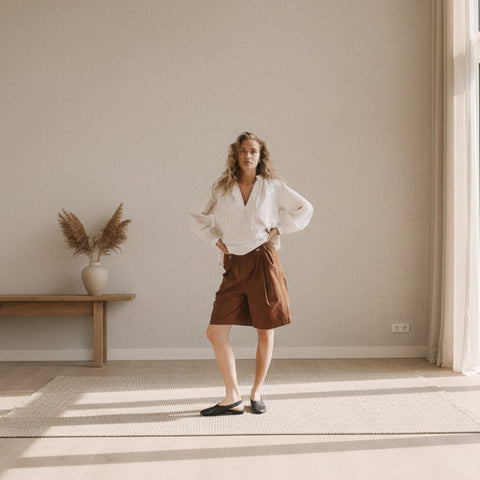 Anne-MI - Irissa Wide Shorts - Norway Designs