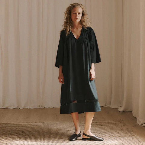 Anne-Mi-Siri Dress Sort-Norway Designs