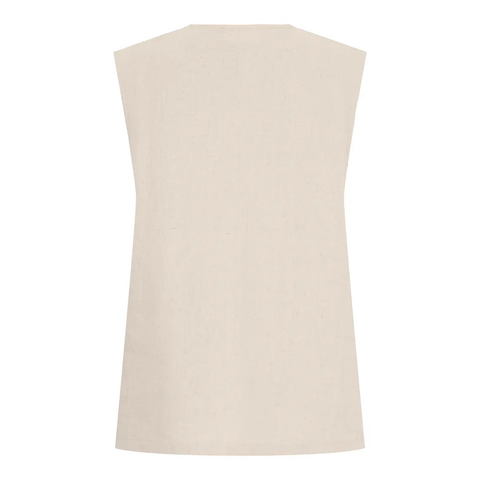 Anne-mi-Billie Waistcoat Oatmeal-Norway Designs