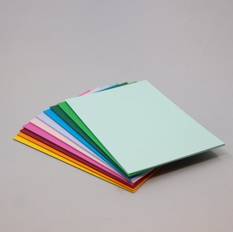 Antalis-Enkle Kort A6 Mix 50stk-Norway Designs