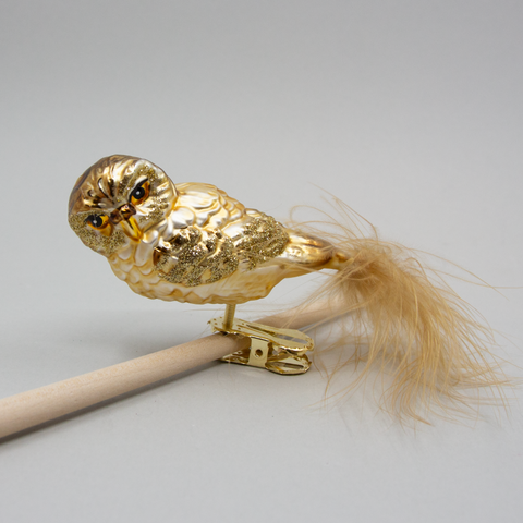 Anva - Juleugle m/Klips Gull - Norway Designs