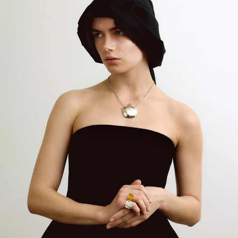 Aur Studio-Solar Halskjede Sølv-Norway Designs