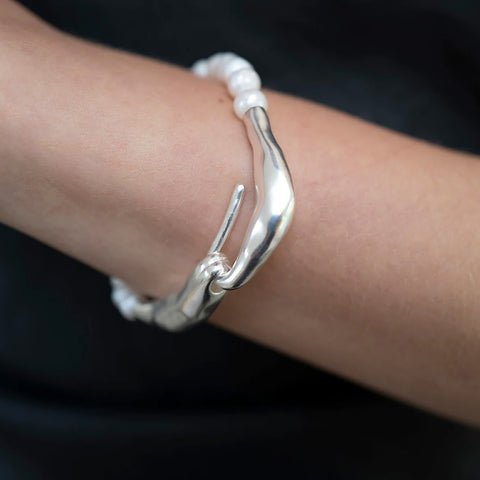 Bjørg Jewellery - Eleven Rivers Pearl Armbånd 19cm - Norway Designs
