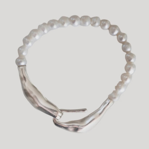 Bjørg Jewellery - Eleven Rivers Pearl Armbånd 19cm - Norway Designs