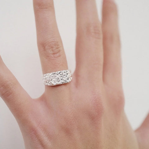 Bjørg Jewellery - Far Side of The Moon ring - Norway Designs