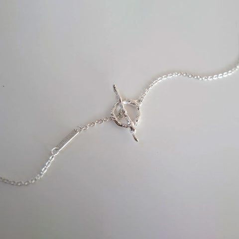 Bjørg Jewellery - Interstellar Halssmykke Sølv 45cm - Norway Designs
