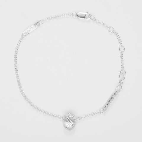 Bjørg Jewellery-Anatomic Heart Armbånd Sølv-Norway Designs
