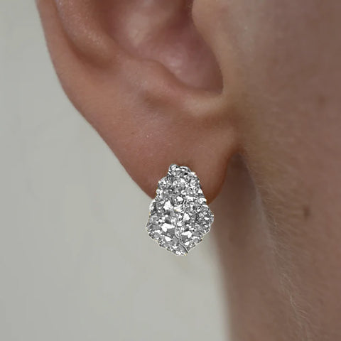 Bjørg Jewellery - Freyas Tears Ørepynt Sølv - Norway Designs