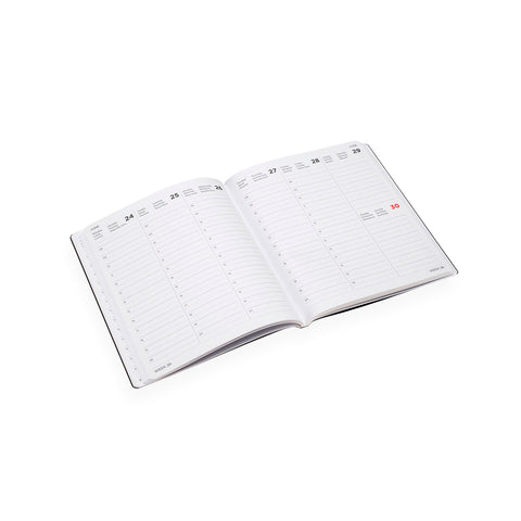 Bookbinders - Kalendar 2024 17x20cm Rusty Red - Norway Designs