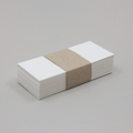 Bordkort 4x9cm Conqueror Brilliant White 50stk-Norway Designs