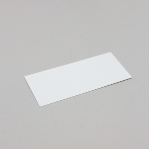 Bordkort 4x9cm Conqueror Brilliant White 50stk-Norway Designs