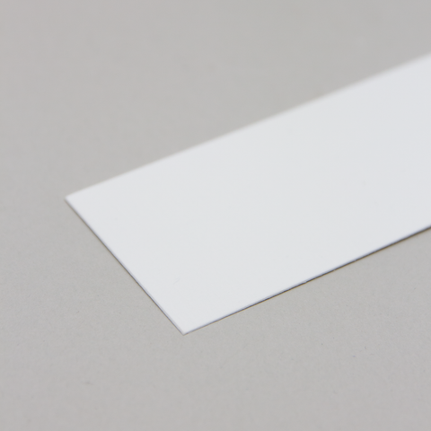 Bordkort 4x9cm Conqueror Brilliant White 50stk-Norway Designs