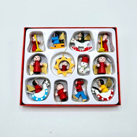 Breitner - Juletrepynt Tre 3-4cm 12 stk - Norway Designs