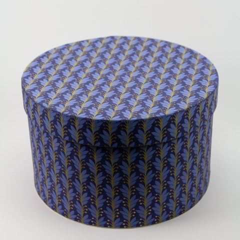 Gaveeske Rund Stor Naya Midnight 16x25cm fra Bungalow