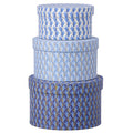 Gaveeske Rund Stor Naya Midnight 16x25cm fra Bungalow