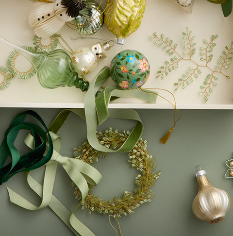 Bungalow-Julekrans Mio Jade Ø13cm-Norway Designs