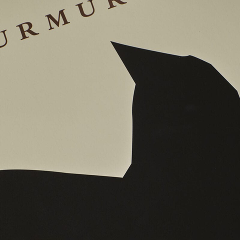 Poster 30x40cm Murmurations Black Sol