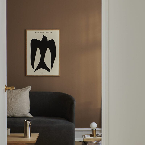 Poster 30x40cm Murmurations Black Sol