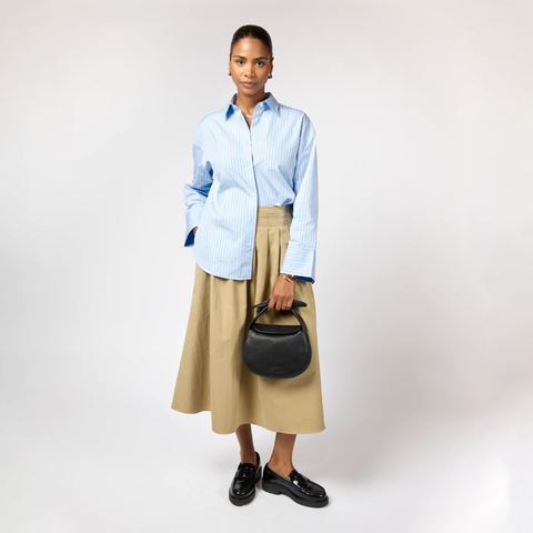 Coco Croissant Soft Grain Leather