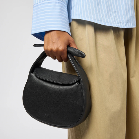 Coco Croissant Soft Grain Leather